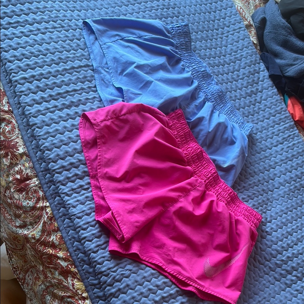 (JUST) Blue Nike running Shorts